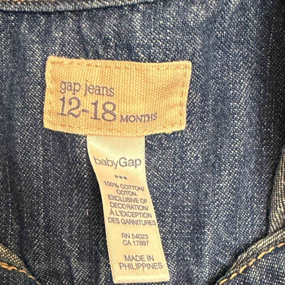 GAP Kids Blue Denim Jacket with Button Front